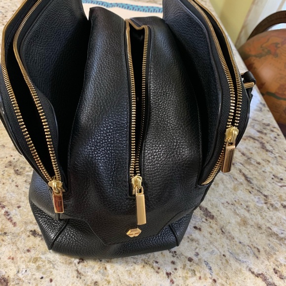 Tory Burch Marion triple zip satchel - Picture 3 of 4